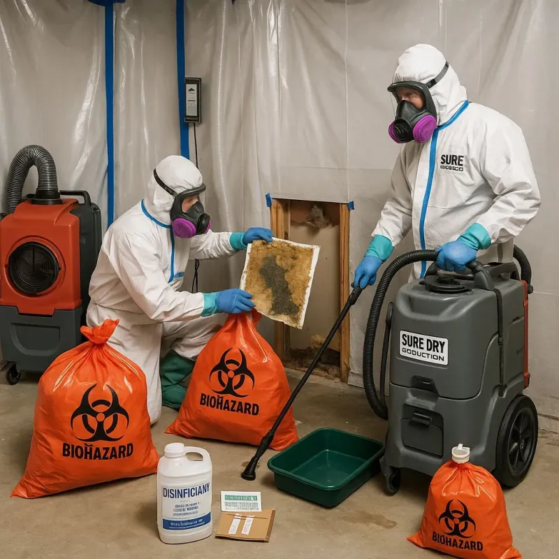 Contaminated Water Handling Protocols process in San Miguel, NM