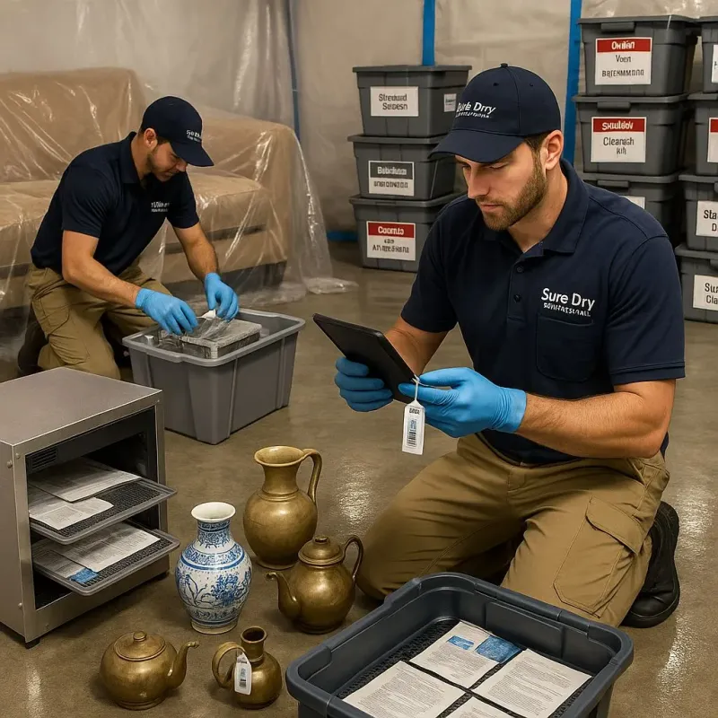 Content Protection and Restoration process in San Miguel, NM